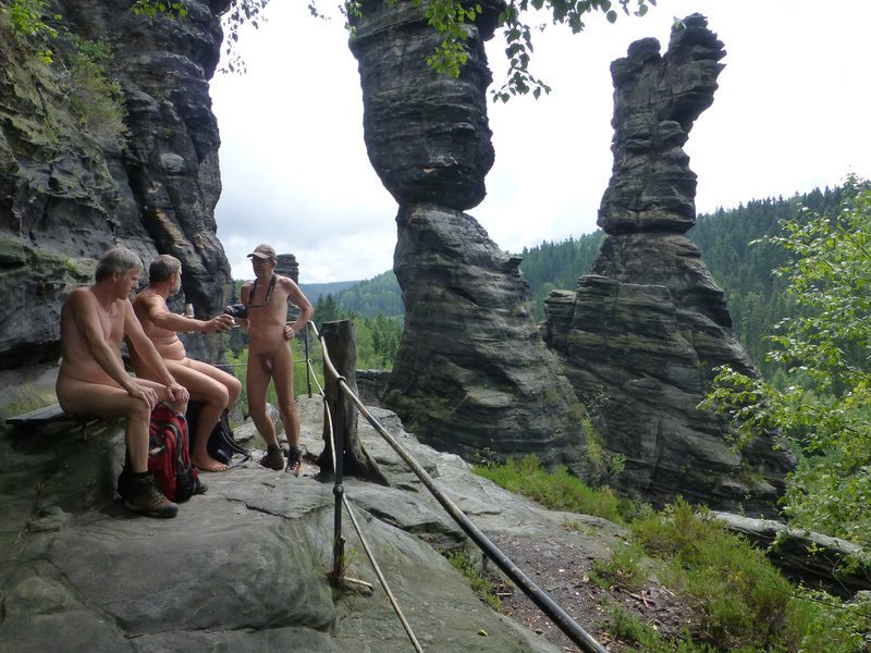 naturist hike