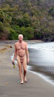 Me on Mt. Wynne Beach in St. Vincent 