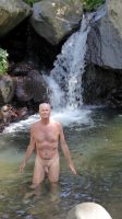 Me in Wallilabou Falls, St. Vincent 