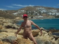 Elia Beach, Mykonos, Greece 