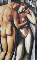 Adam and Eve – Tamara di Lempicka 
