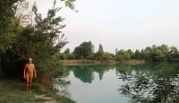 Evening by the pond 