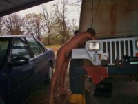 Outdoor Chores Done Naturally Nude