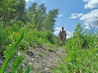 Jim Tighe Naturally Nude Along Stillaquamish River 