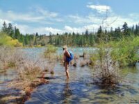 Naked At Spokane River 