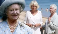 Camilla and Judi Dench rushed to nudist beach1 