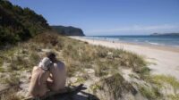 Coromandel beach becomes popular spot for first-time nudists1 