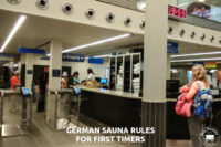 GERMAN SAUNA RULES FOR FIRST TIMERS 