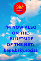 I AM NOW ALSO ON THE BLUE SIDE OF THE NET 