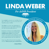 LINDA WEBER For AANR President 