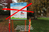 Mayor Bruce Harrell and Denny Blaine Donor Texted about the -Problem of Nudity- at Nude Beach 