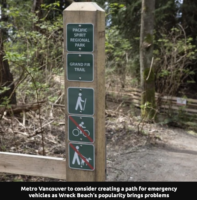 Metro Vancouver to consider creating a path for emergency vehicles as Wreck Beach’s popularity brings problems 