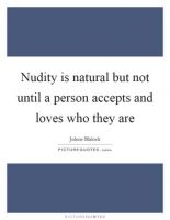 Nudity is natural 