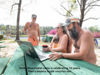Santa Rosa nudist camp is celebrating 10 years. Their campers might surprise you 