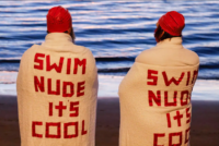 Winter solstice swimmers take nippy nude dip in Hobart3 